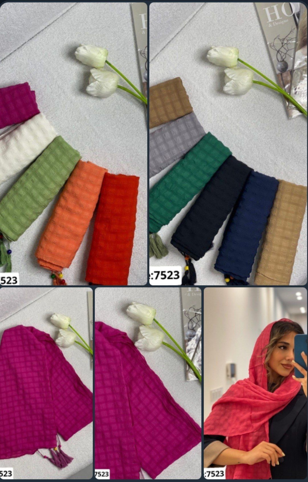 شال پفکی ترند زنانه