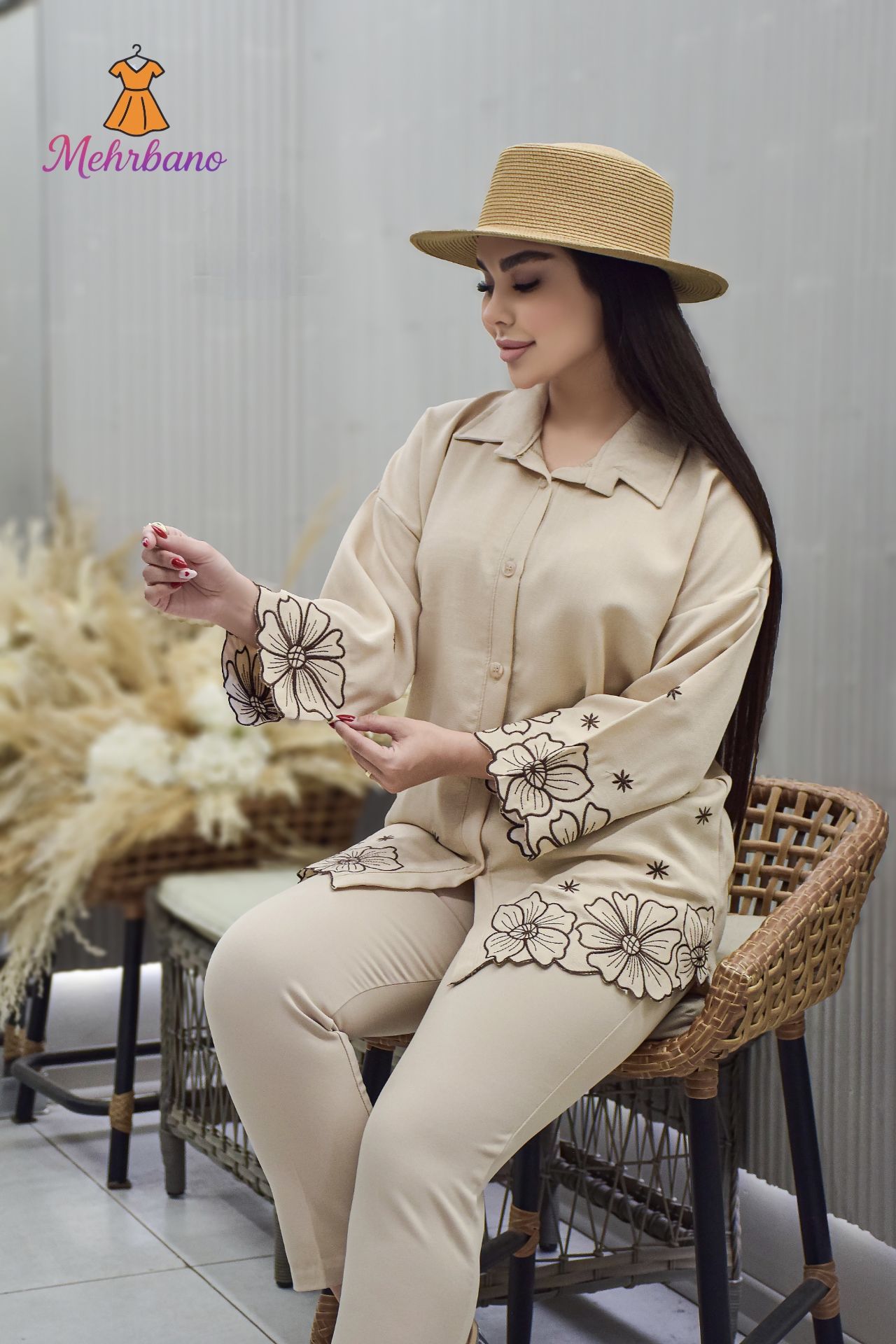 کت خنک گلدوزی زنانه